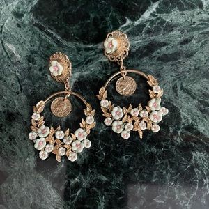 Custom statement earrings